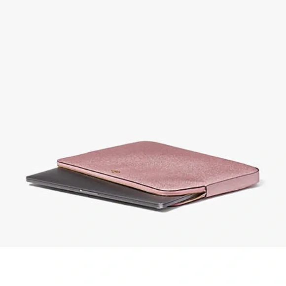 - Kate Spade Glimmer Laptop Sleeve Glitter Print - Picture 3 of 5